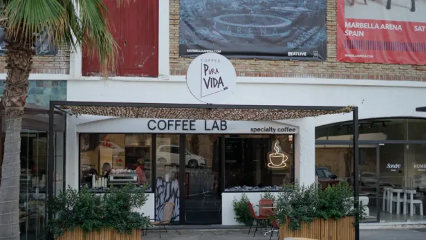 Fachada Pura Vida Coffee Lab